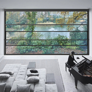 Modern Design Aluminum Electric Lifting up <strong>Window</strong> Balcony Aluminum Motorized <strong>Window</strong> - Product Image 1