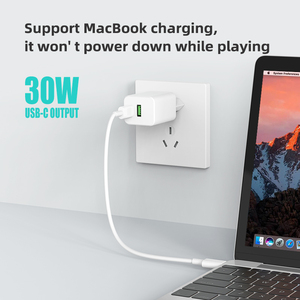EU PD ที่ชาร์จเร็ว30W USB C และ USB อะแดปเตอร์แปลงไฟแบบเร็วชนิด C สำหรับชาร์จ Apple iPhone อะแดปเตอร์แปลงไฟ - Product Image 2