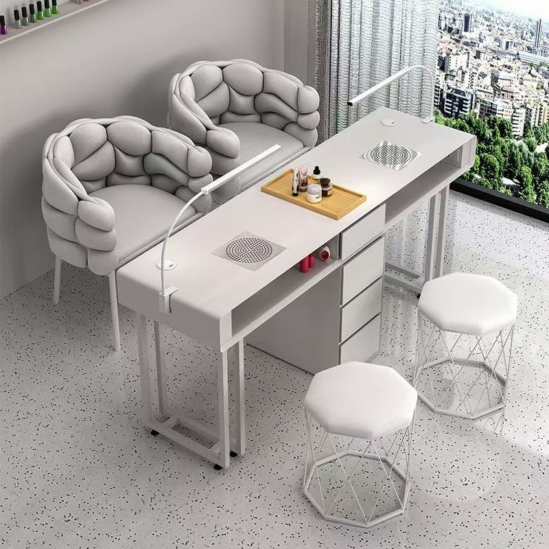 Mesa de manicura para dos