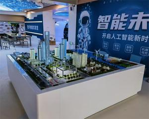 Iluminación LED personalizada profesional, modelo de planificación urbana 3D, modelo de construcción a escala personalizada para arquitectos y planificadores urbanos
