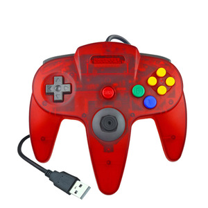 Joystick Gamepad porta Console trasparente cablato USB per Controller N64 Joypad - Product Image 5