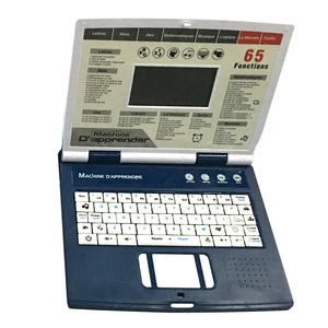 Früh pädagogisches Englisch und Französisch Intelligent Kids Laptop Lernmaschine Spielzeug mit 65 Aktivitäten Funktionen - Product Image 1