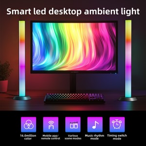 Современная Светодиодная лампа RGB для настольного компьютера, умный пульт дистанционного управления для компьютерной музыки, для электронных спортивных игр, ТВ-трансграничная оптовая продажа - Product Image 3