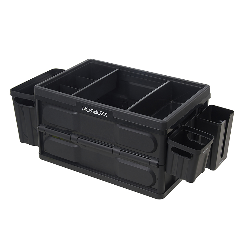 Negro con caja lateral