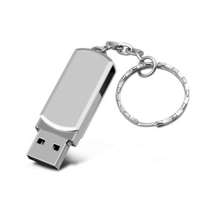 カスタマイズ可能なロゴ1GB 64GB USBフラッシュドライブ2.0 3.0ゴールドメタルスイベルメモリースティックPendriveキーチェーン付き在庫あり - Product Image 5