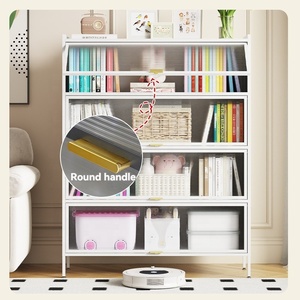 Metal çok katmanlı toz geçirmez kitaplık gizli kapı/ev çok fonksiyonlu oyuncak kitap nem geçirmez kitaplık - Product Image 6