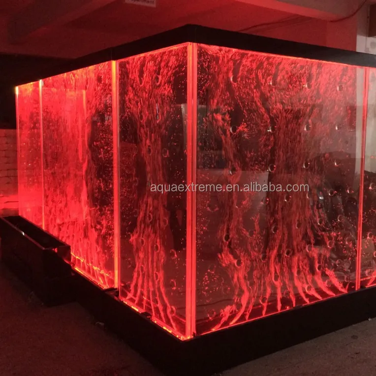 Светодиодная настенная панель с водяными пузырями для разделителя комнаты