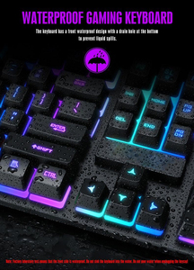 Bajo MOQ Free Gaming Keyboard and Mouse Gaming Pc LED Usb Logotipo personalizado Estándar Accesorios de computadora Stock Wired Ultra Thin - Product Image 5