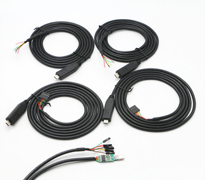 FTDI kablo Oem üretimi saf Cooper Program bağlantısı 5V/3.3V Rs232 ila mikro Usb kablo