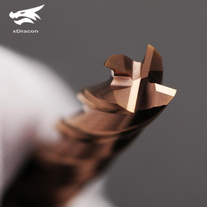 XDracon HRC55 CNC Router <strong>Bit</strong> Inch Size Flat End Mill Tungsten Carbide Milling Cutter For CNC Cutting Tool - Product Image 5