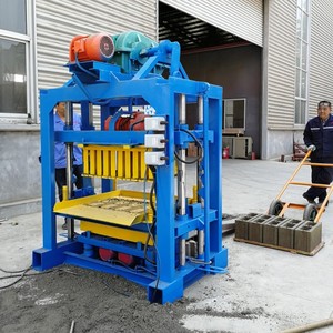 Industrial <strong>Block</strong> Making Machine QTJ4-40 <strong>Block</strong> <strong>Maker</strong> for Factory