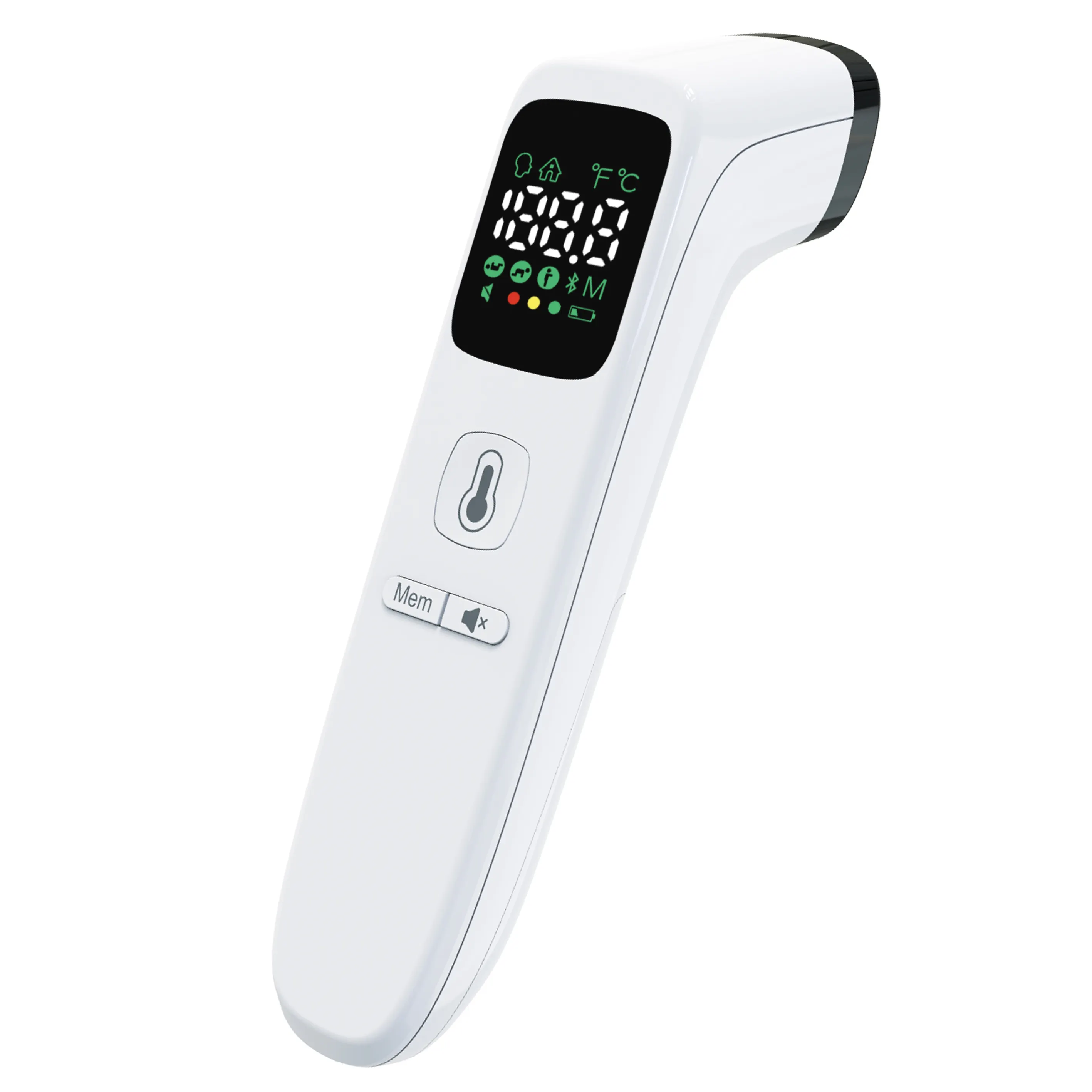 Termómetro de frente infrarrojo digital para el hogar médico de fábrica Finicare para bebés y adultos aprobado