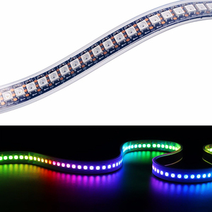 High Quality WS2812B RGB <strong>Led</strong> Strip Light 5V 60 74 96 144 IP65 IP67 WS 2812b 2812 WS2812 Addressable Pixel <strong>Led</strong> Strip WS2812B