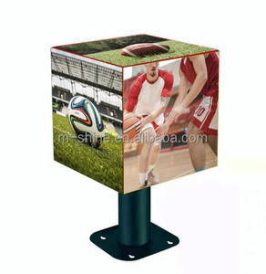 M-Shine 4G Wifi App-Steuerung Magic LED-Bildschirm P2 P2.5 P3 Voll farbe 4 Seiten 5 Seiten LED-Werbe schild Magic Cube LED-Anzeige - Product Image 2
