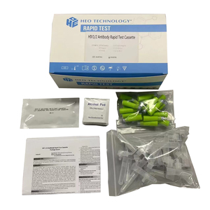 Kit de diagnostic rapide du VIH/sida à domicile cassette de salive pour les bandelettes de test du virus de l'immunodéficience humaine - Product Image 5