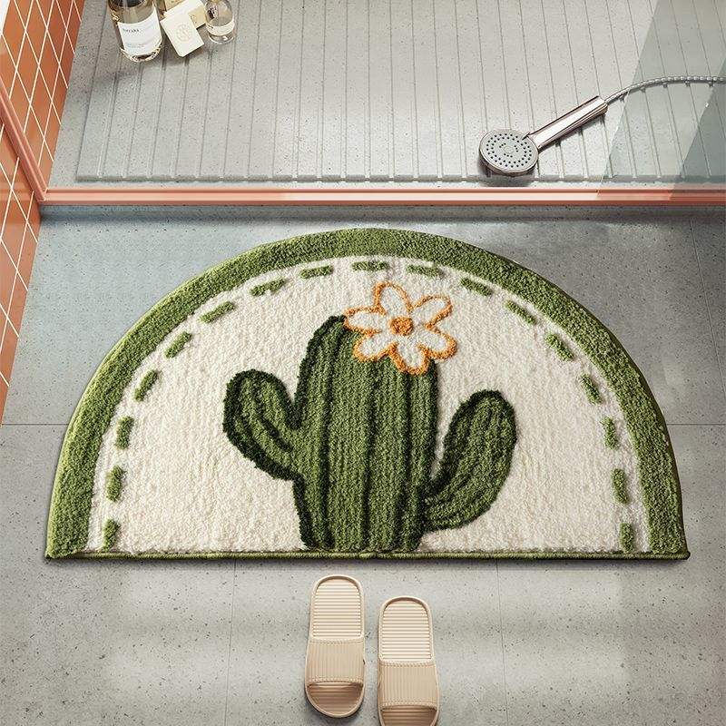 cactus flower half-circle