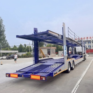 中国工厂双层运输车半挂车卡车2轴3轴汽车运输半挂车运输车 - Product Image 4