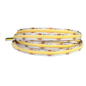 Потолочный шкаф 12V24V 8 мм COB 576 Бусины Двойной температуры низкого напряжения светодиодный гибкий супер яркий линейный светильник - Product Image 2
