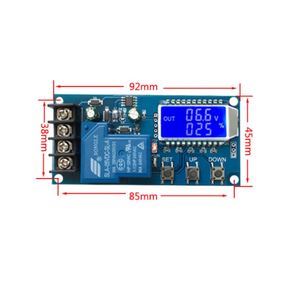 DC 6-60v 30A Storage Battery <strong>Charging</strong> <strong>Control</strong> Module Protection Board Charger Time Switch LCD Display XY-L30A - Product Image 2