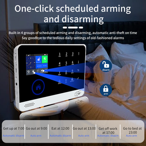 Sistema de seguridad inteligente para el hogar, kit de control de aplicación TUYA con sensor de movimiento PIR, sistema de alarma inalámbrico para el hogar - Product Image 4
