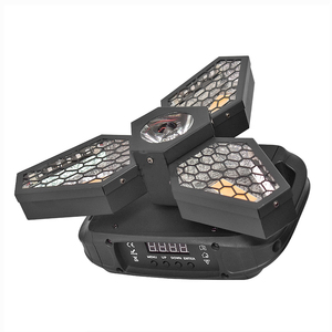 RGBW 3in1 4in1 Infinite Rotating Maple Leaf Retro Pixel Dmx Retro Concert Background <strong>Led</strong> Strobe Triangle Retro Light - Product Image 1
