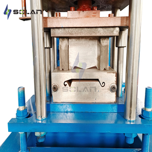 Tự động màn trập tấm cửa cuộn hình thành máy thép giá tốt cho Ấn Độ cửa làm gạch máy móc lõi động cơ PLC bơm - Product Image 6