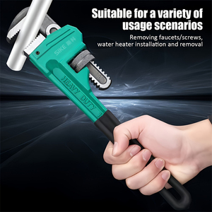 6-8-10-12 \ "Nhiệm Vụ Nặng Nề Có Thể Điều Chỉnh Thợ Sửa Ống Nước Cờ Lê Cờ Lê Mỹ Loại DIY Lớp Metric Đo Hệ Thống OEM Tùy Biến - Product Image 6