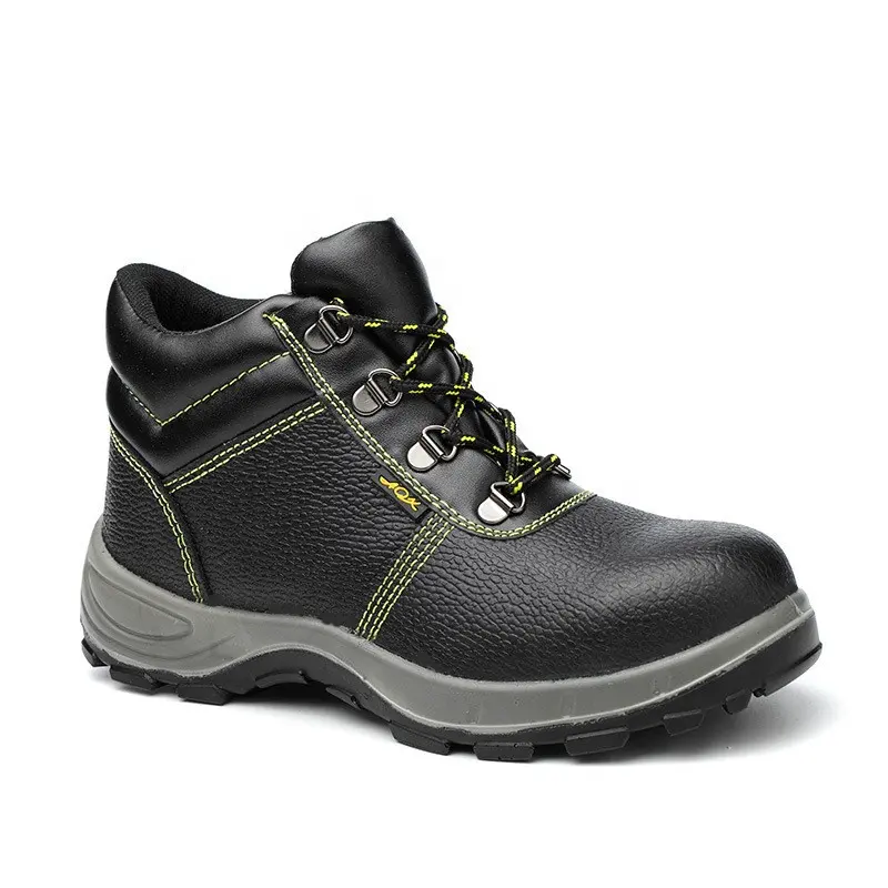 Zapato de seguridad Industrial Indestructible S3 para hombres, zapato de seguridad para construcción, con punta de acero, malla de cuero de vaca
