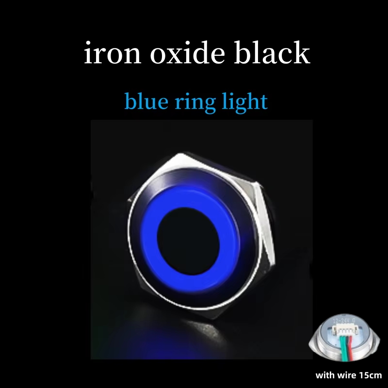 Black blue ring light