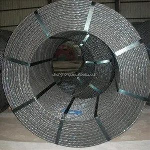High Quality 15.24mm PC Steel <strong>Strand</strong> Wire Rope China Factory PC <strong>Strands</strong> Prestressed Concrete Steel <strong>Strand</strong> - Product Image 4
