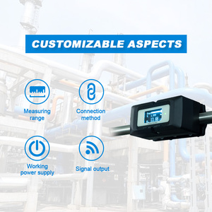 Taşınabilir Rs485 Modbus ultrasonik su akış ölçer üzerinde en iyi fiyat sıvı kelepçe küçük boru patlamaya dayanıklı el debimetre - Product Image 3