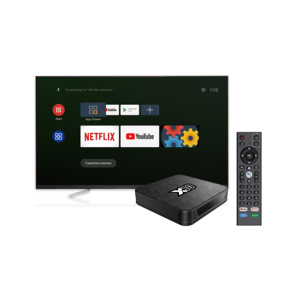 新しいiatv Android TVボックスX10 Android 10 ATV TV Prefix 5G WIFI BT5.0iptvセットトップボックス、大きなデジタル番号BT音声リモコン付き - Product Image 6