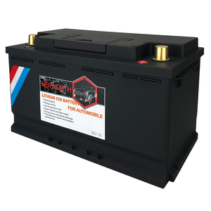 082-20 12V 82Ah CCA 1600A yüksek güç atlama marş araba LiFePO4 dahili BMS voltaj koruması lityum demir başlangıç pil - Product Image 2