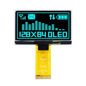 31ピン128x64lcdスクリーンパラレルSPII2Cインターフェイス2.42インチモノクロoledディスプレイ - Product Image 1