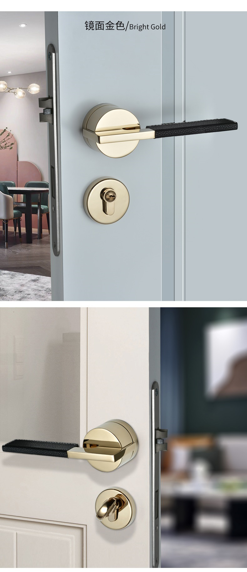 2021 Hot Sale Living Room Hardware Sets Materials Furniture Solid Base Door Lock