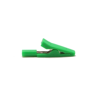 Multimetre testi için 2mm muz Jack ile yüksek kalite güvenlik timsah klipler Mini testi timsah kelepçe - Product Image 6