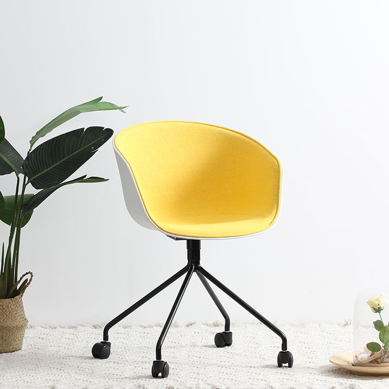 Roue jaune semi-fermée