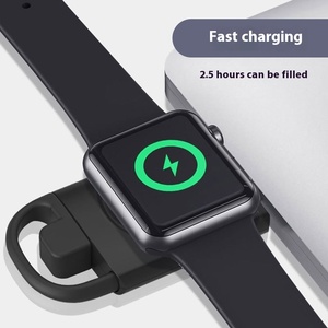 2 in 1 Watch Charger Magnetic Wireless Charging Station for All Apple Watch IWatch 9 <strong>8</strong> 7 6 <strong>5</strong> 4 3 2 SE Ultra Charge Dock <strong>Adapter</strong> - Product Image 3
