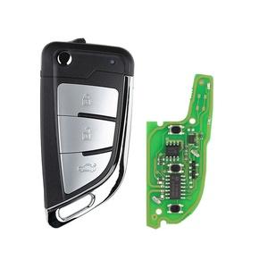 XhorseユニバーサルVVDIスーパーリモートキーXEKF21EN XT27チップ付き3ボタンVVDI MINIキーツールMAX VVDI2プログラマー - Product Image 1