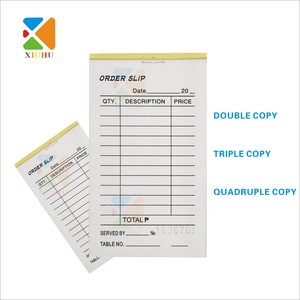 Özel logo satış sipariş kitap makbuz TicketDelivery fatura kitaplar çoğaltmak karbonsuz CopyPaper 30/50/100 takım not defteri - Product Image 3