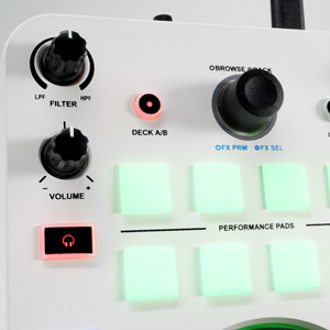 Accuracy Pro Audio MID34 4-channel Pocket <strong>MIDI</strong> <strong>Controller</strong> DJ <strong>Controller</strong>/Audio Console Mixer DJ Mixer Professional Music Player - Product Image 3