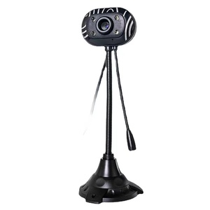<strong>Computer</strong> Webcam Live Broadcast Teaching Drive-free Built-in Microphone Belt Fill Light Online Class Examination Portrait Recogni - Product Image 3