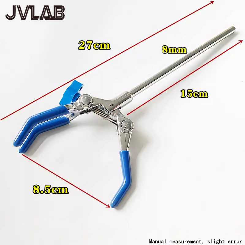 Pince à 3 griffes à tête bleue, bouton bleu, grand modèle.