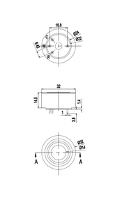 Präzisions gasmengen kontrolle Industrieller Sensor Stickstoffdioxid-Erkennung ME3-NO2 elektro chemischen Gassen sor modul - Product Image 5