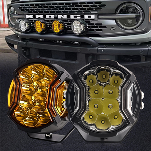ไฟสปอตไลท์ LED 4x4ออฟโรดขนาด5นิ้วโคมไฟช่วยเสริมไฟรถยนต์12V 24V สำหรับรถบรรทุก - Product Image 2