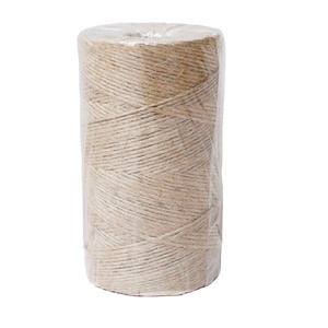 Manufacturer Natural Twisted Cheap Price 100% Natural Top Good Hessian Sacking Quality Natural <strong>Jute</strong> <strong>Yarn</strong> From Bangladesh - Product Image 2