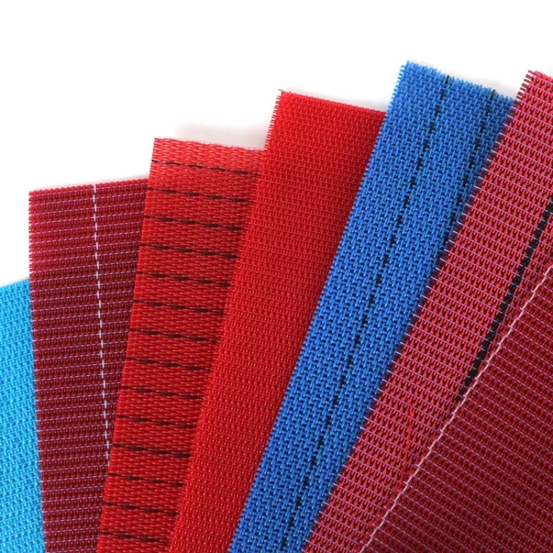 Telas secadoras tejidas de poliéster para la fabricación de papel