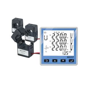 Meatrol ME237三相4GRS485modbusロゴスキーコイル出力パワーメーターアナライザー - Product Image 4