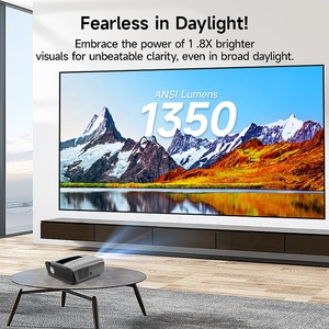 Orijinal fabrika led mini projektör taşınabilir ev sineması video projektör - Product Image 2