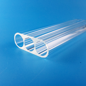 GENTLELASE Laser HEAD Triple BORE NEW Version Clear Quartz Pipe Quartz Tube,<strong>customized</strong> Ozone Free 1200 Degree <strong>Sio2</strong>,<strong>sio2</strong> 2.2g/cm2 - Product Image 2